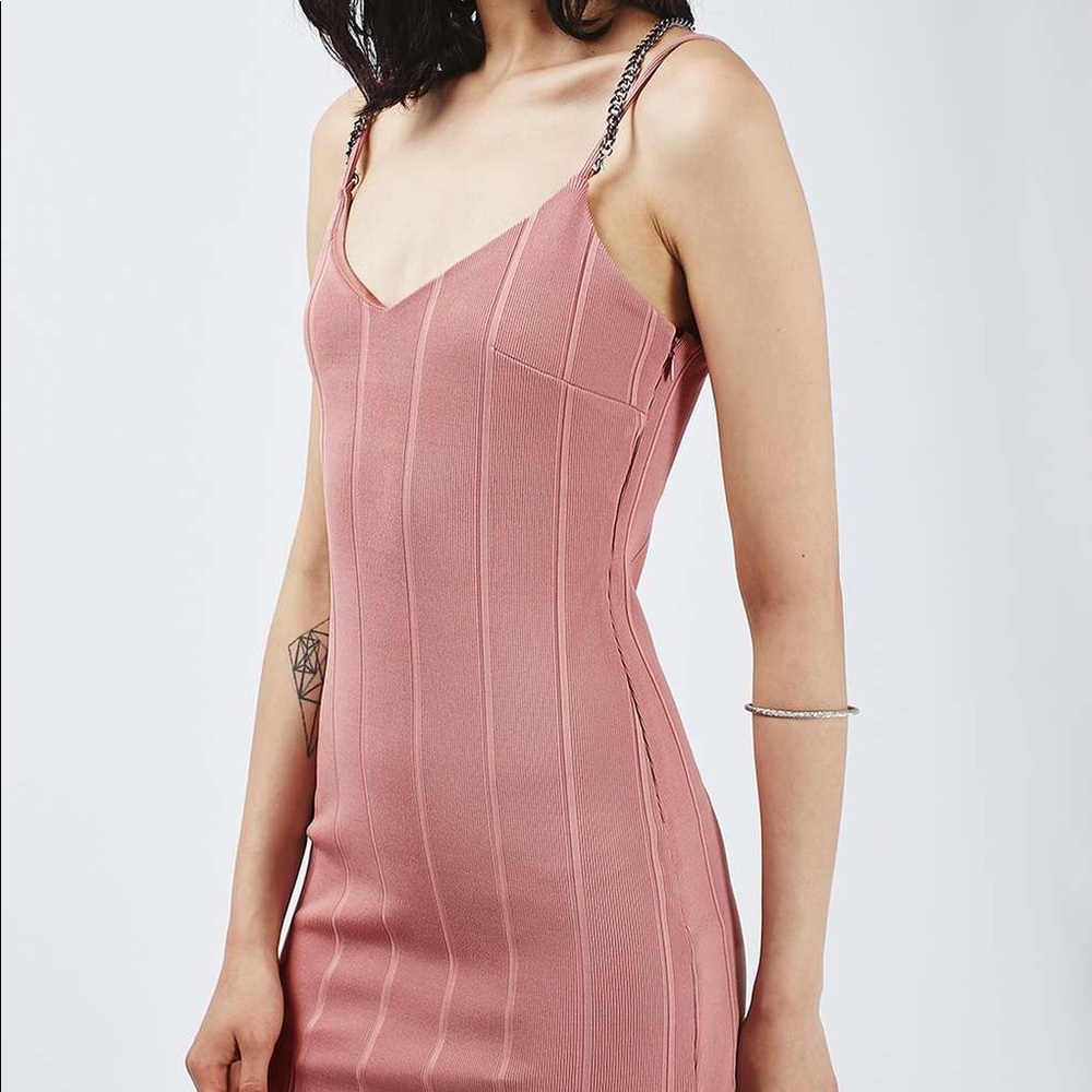 Topshop Chain Mini Dress